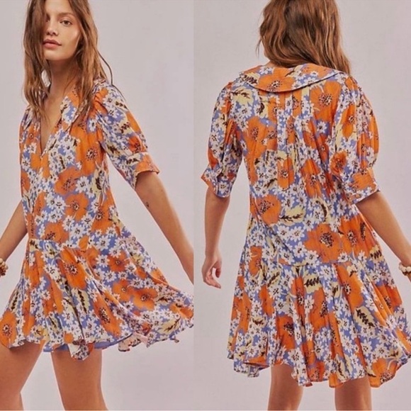 Free People Dresses & Skirts - NWOT / Free People / Sugar Crush Mini Dress Floral/ Medium/ $148